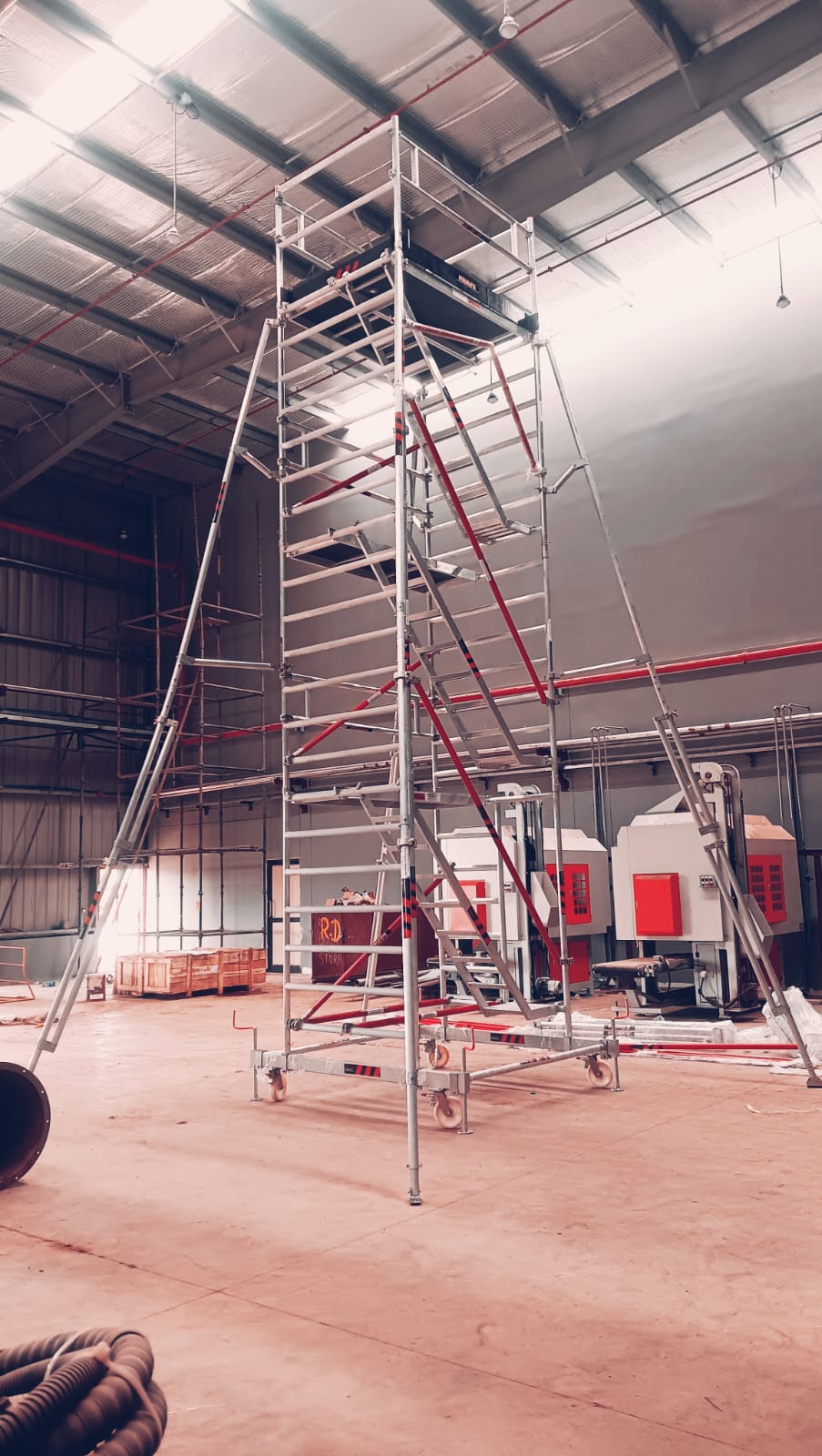 Mobile Stairway Scaffold